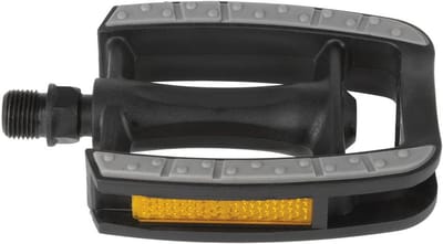 Anti-slip pedalen - Fietspedalen - Fietsen - Rubberen coating - 18x10x5 cm - Zwart grijs
