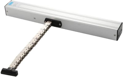 Elektrische Raamopener - Automatische Ventilatie - Kassen Ventileren - Afstandsbediening Bediening - 600 mm Slaglengte - Zilver