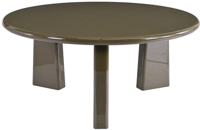 Vente-unique Salontafel van MDF - Gelakt khaki - ZINAPA