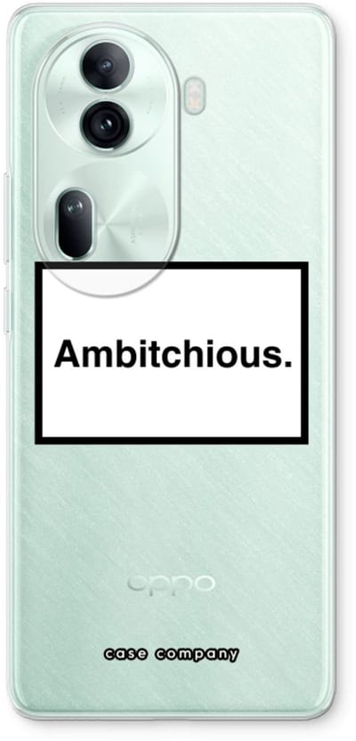 Case Company® - Hoesje geschikt voor Oppo Reno 11 Pro hoesje - Ambitchious - Soft Cover Telefoonhoesje - Bescherming aan alle Kanten en Schermrand