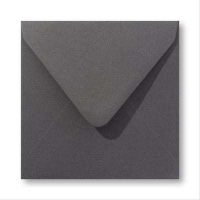 Envelop 16 x 16 Retro Antracietgrijs, 60 stuks