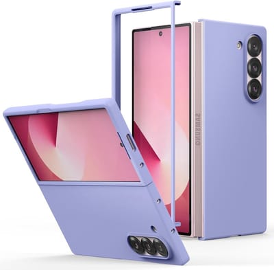 Slimme Beschermcase voor Samsung Galaxy Z Fold 6 - Dunne, Matte PC Hoes met Antislip Grip en Volledige Bescherming voor 5G Smartphone 2024