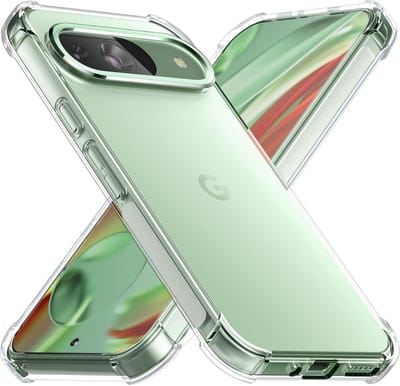 AziLine Shockproof Case Geschikt voor Google Pixel 9 Pro XL - Transparante Luxe Pixel Pro XL Bescherming Hoesje - Maximaal Stevig en Premium Kwaliteit geschikt voor Google Pixel 9 Pro