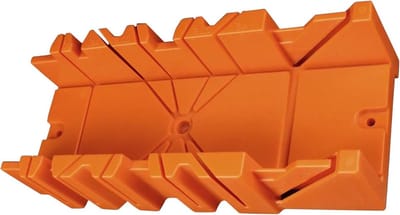 Verstekbak Houtbewerking - Zaaggeleider Hoekzaag - Nauwkeurig Zagen - Verstelbare Hoek 45 22.5 90 - 12-inch 14-inch - Oranje