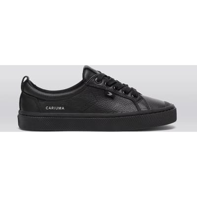 Cariuma Oca Pebbled Leather Black Größe: 40 | Trainers Outlet | Unisex | Schwarz