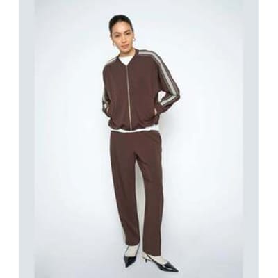 Trainingspak Mos Mosh Ardie Barrel Sweatpant Marrón Chocolate