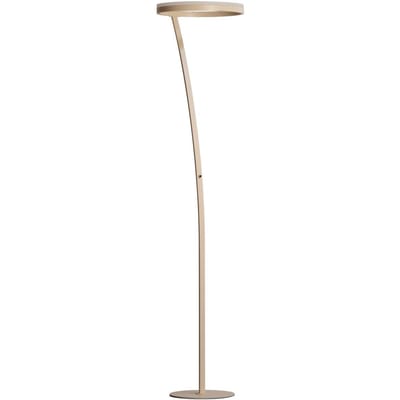 FISCHER & HONSEL LED vloerlamp Sirko, zandkleurig, hoogte 177 cm, metaal, CCT