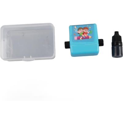 Wiskunde Oefenstempels voor Kinderen Leerling Herbruikbaar Eenvoudig te Bedienen Draagbare Wiskunde Rollerstempel voor School