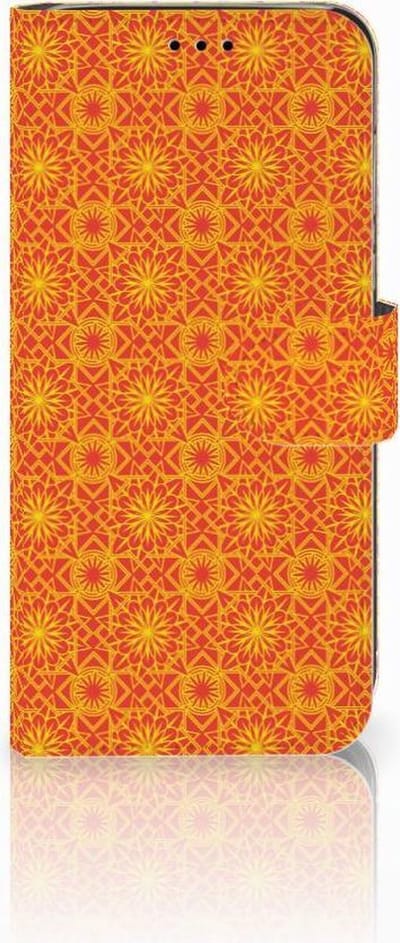 Huawei P20 Lite Telefoon Hoesje Batik Oranje