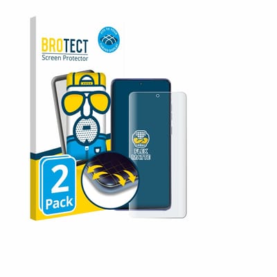 BROTECT - Screenprotector voor Motorola Edge 60 Stylus - Folie Beschermfolie matte volledig dekking 2 Stuks