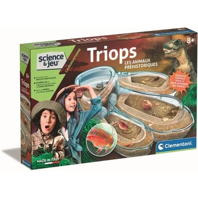 Triops, les animaux préhisto - Clementoni - Science & Jeu - Jeux Scientifiques pur