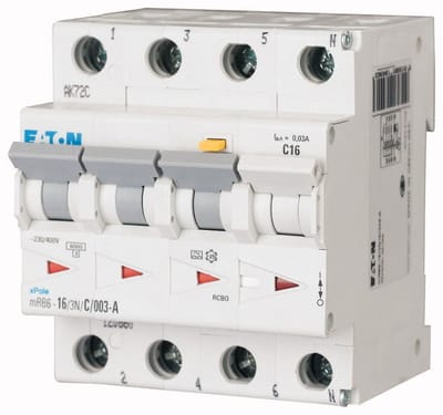 EATON INDUSTRIES Xpole Aardlekschakelaar - 167508 - E34ER