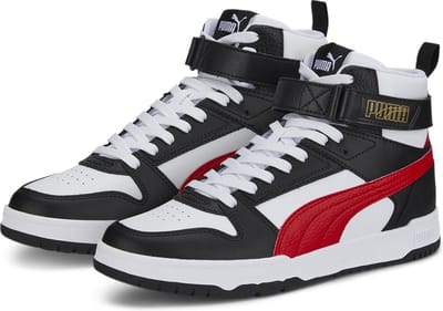 PUMA Unisex Rbd Game White-high Risk Red-black-team Gold Taglia: 42 | Scarpe da Allenamento Outlet | Unisex | Giallo