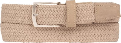 Presly & Sun Heren - Elastische riem - Crème - 85cm