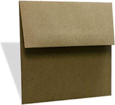 Enveloppen Bruin 12,7x12,7cm (50 stuks)