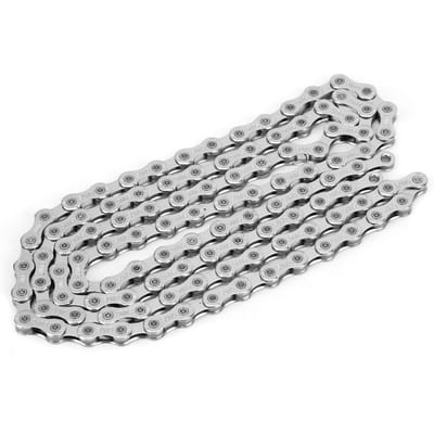 10 Versnellingen Fietsketting Herbruikbaar Vervanging Staal Mountain Racefietsketting Fietsaccessoire white