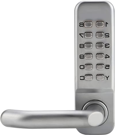 Veiligheidscode slot voor deuren - 1-11 cijferige zinklegering, handig en duurzaam beveiligingsslot