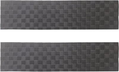 Fitness Hometrainer Mat - Vloerbeschermer Set - Geluid Dempen - Trillingsdempend Ontwerp - 2 Pakjes - Zwart Grijs