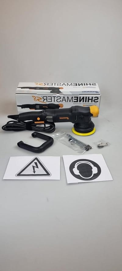 Excentrische polijstmachine - Auto polijstmachine - Lak herstellen - 8mm slag - 125mm steunplaat - Zwart