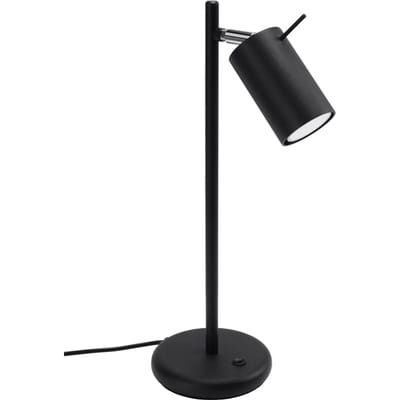 Sollux Lighting Bureaulampen Ring - GU10 - zwart - staal - 43x14.5x19.5cm