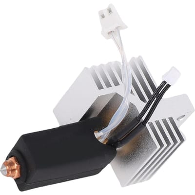Kit de Hotend de Remplacement pour Imprimante 3D Elegoo Centauri Carbon Buse de 0,6 mm Extrudeur Kit de Hotend avec Manchon en Silicone et