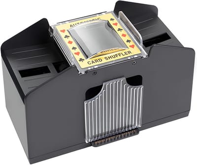 Automatische Kaartenmixer voor Poker en Spelkaarten, Elektrische Kaartverdeler voor 2 Deck