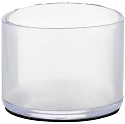 Stoelpoot beschermers - Anti Kras Stoelpootdoppen - Rond - 14mm - Transparant