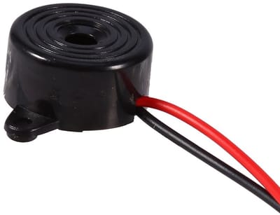 Allecto - Piezo Buzzer - Actief Alarm - 85dB Geluidsniveau - 12V Voeding - Ideaal voor Auto en Industrie - Geschikt voor Alarm Systemen - Compact O...