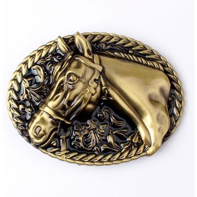 Riem Gesp Accessoires Metalen Gladde Gesp Paardenhoofd Dieren Serie Diy
