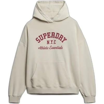 Superdry - Athletic Essentials Relaxed Hoodie - Dames - Hoodies