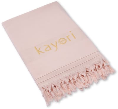 Kayori Somei Hamamdoek - 180x200 - 100% Katoen - Roze