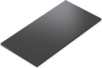 Robuust Tafelblad 28 mm Antraciet 90x90 cm Spaanplaat met ABS-rand voor Keuken en Werkplaats