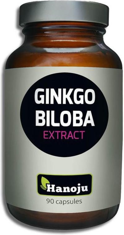 Hanoju Ginkgo biloba extract 90 Capsules
