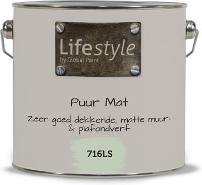 Lifestyle Moods Puur mat | 716LS | 2,5 liter | Goed dekkende muurverf