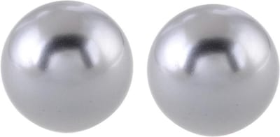 Behave - Grote parel oorstekers 1.4 cm - elegant & feestelijk