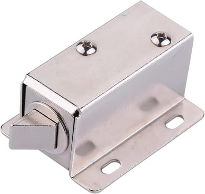 Elektrisch Slot - Deurslot Vergrendeling - Kastdeur Beveiligen - Ultradun Ontwerp - 7 x 5 x 3 cm - Zilver