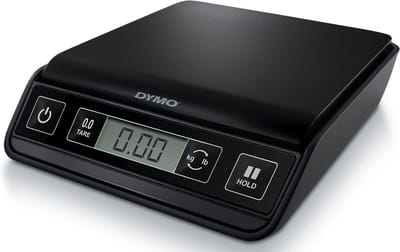 DYMO digitale postweegschalen | tot 1 kg capaciteit | 20 cm x 20 cm pakket- en verzendweegschaal