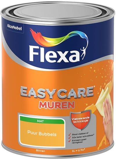 Flexa - Easycare Muren - Puur Bubbels - Mengverf - 1 L