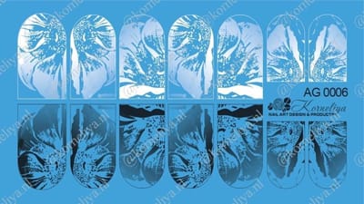 Korneliya Airbrush Waterdecal AG 0006 combi