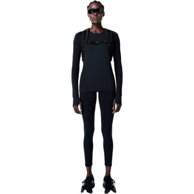 Sweaty Betty Athlete Seamless Workout Long Sleeve Top ZWART - Maat XS