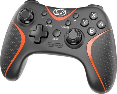 Draadloze Controller - Geschikt voor Nintendo Switch Controllers - Zwart en Rood