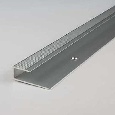 Afwerkprofiel Geanodiseerd Aluminium 15,6 mm x 8,5 mm | Sleutel voor Laminaat en Vloeren | 1000 mm