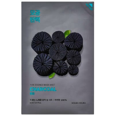 HOLIKA HOLIKA - Pure Essence Mask Sheet - 12 Types Charcoal