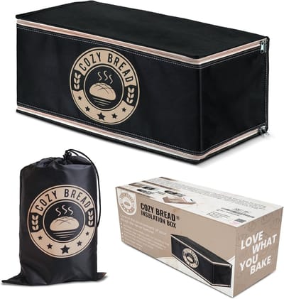 Isolatie Box - Rijsmachine Deeg - Brood Rijzen - Efficiënt Ontwerp - 25x53x23 cm - Zwart