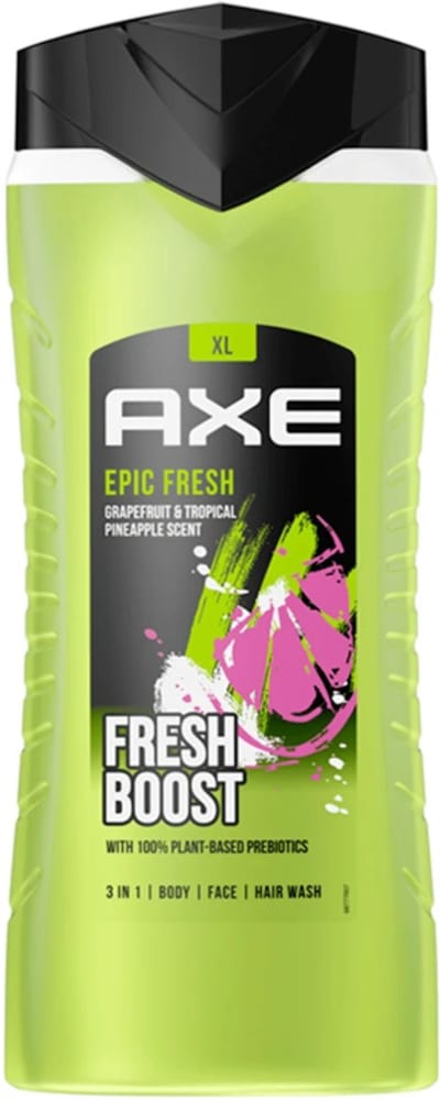 Unilever Epic Fresh Serie - Douchegel - 400ml - 3-in-1 - Niet getest op dieren