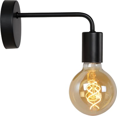 Wandlamp Binnen met Snoer - Wandlamp met Stekker voor Binnen - met Dimbare Schakelaar - Industrieel en Vintage - Slaapkamer Bedlampje - interieurverlichting