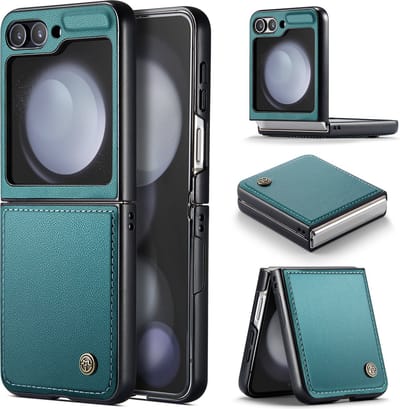 CaseMe Basic Flip Case voor Galaxy Z Flip 5 _ Groen