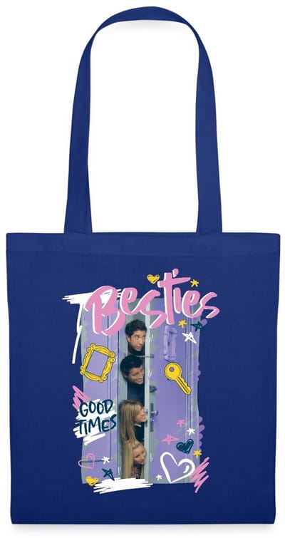 Friends Beste Vrienden Deur Tas Van Stof Schoudertas