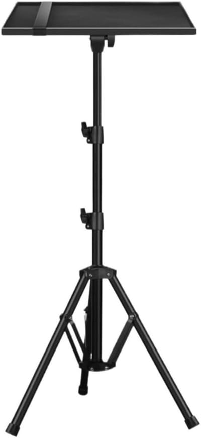 Projector Stand - Beamer Houder - Film Avond - Verstelbare Lade - 55-160cm - Zwart