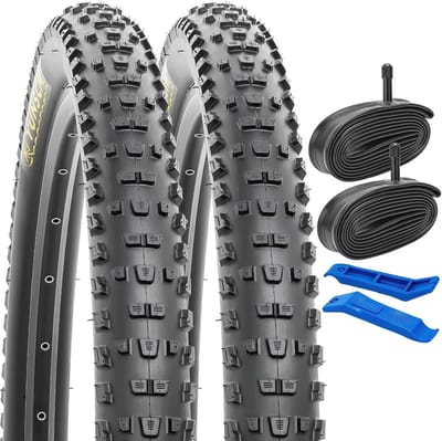Fietsbanden Set - Banden voor Mountainbike - Off-road Rijden - Premium Butylrubber - 29 x 2.25 - Zwart